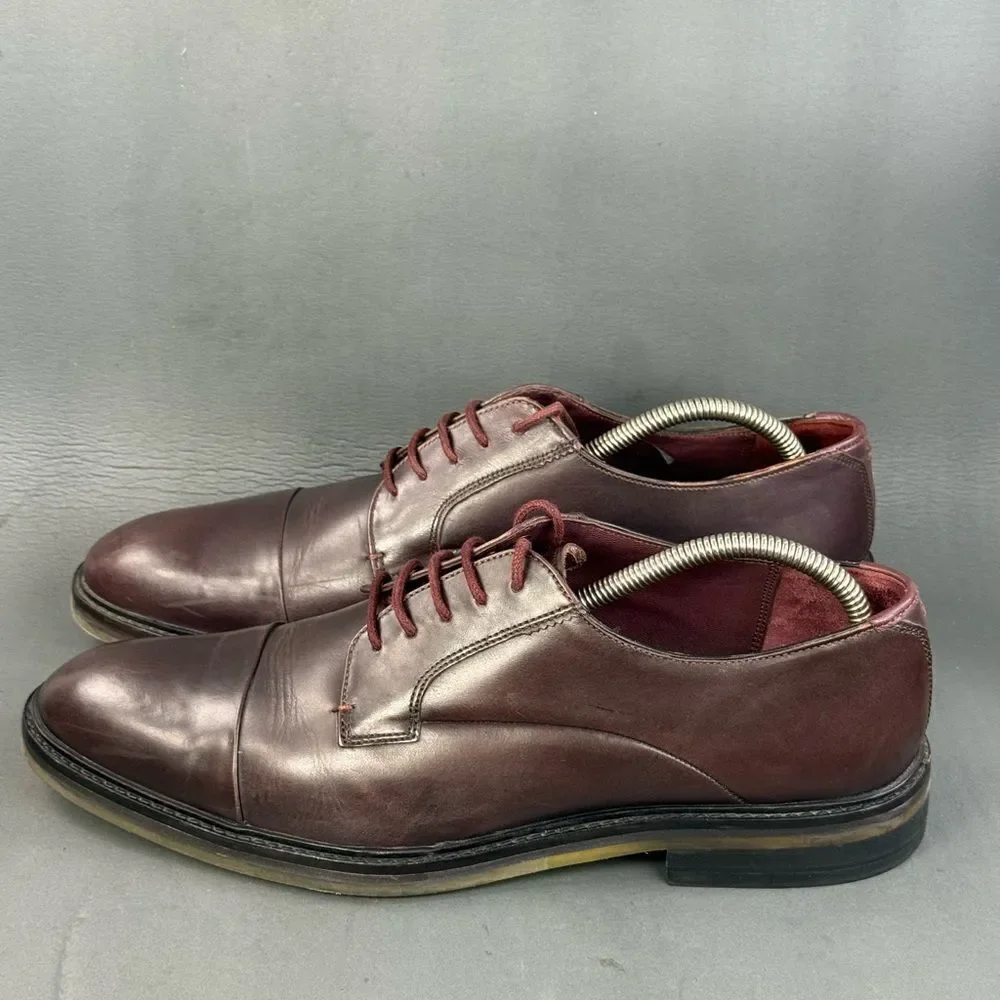 Ted Baker Men's Aokii leather Oxford shoes size 12